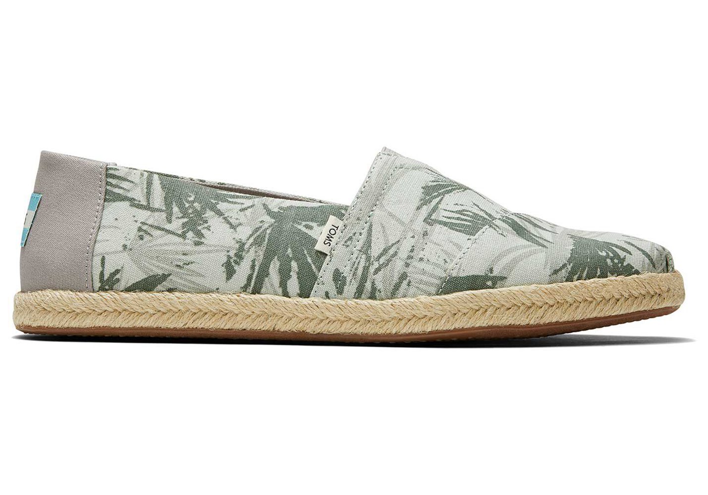 Toms Alpargata Rope Espadrille Green - Mens - 89042-NFXV